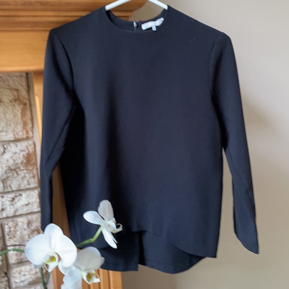 Oak + Fort Black Blouse